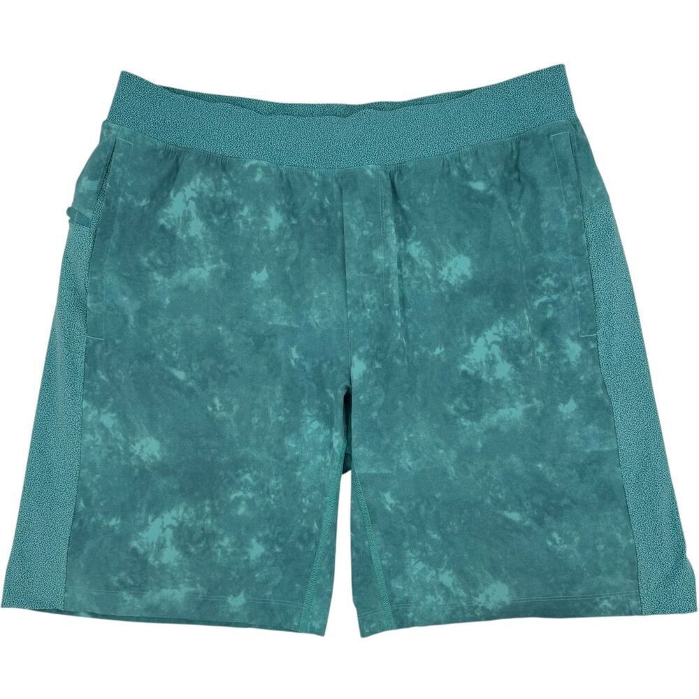 Lululemon Men's T.H.E Short 9.5" Lined H2O Tidal Mist Arctic Teal Desert Teal XL